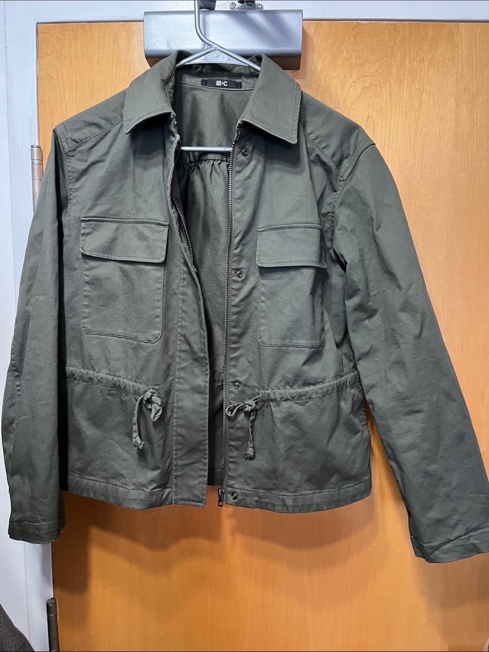 Green Clare Waight Keller Uniqlo Jacket xs worn once